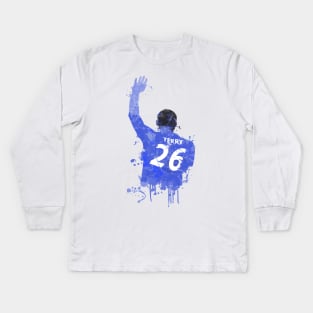 John Terry - Chelsea Legend Kids Long Sleeve T-Shirt